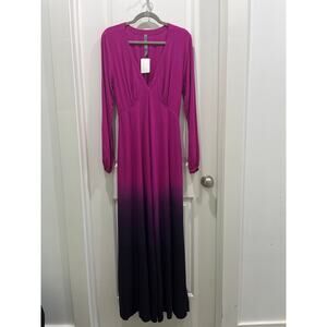 NWT Raquel Allegra Natalie - Dahlia Maxi Dress Sz 0 US XS